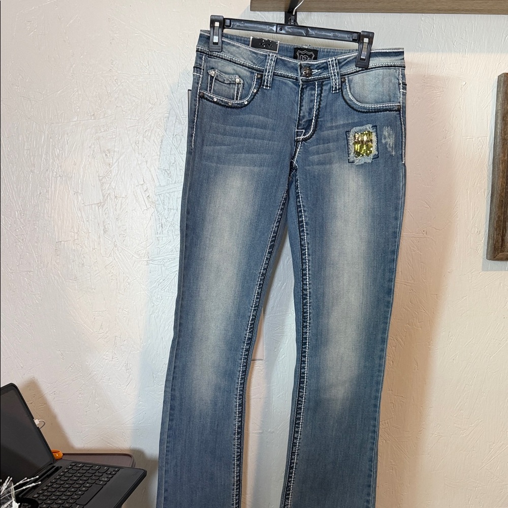 Petrol Jeans Low-Rise Boot Cut